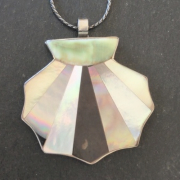 Vintage handmade sterling silver pendant. - Picture 5 of 7